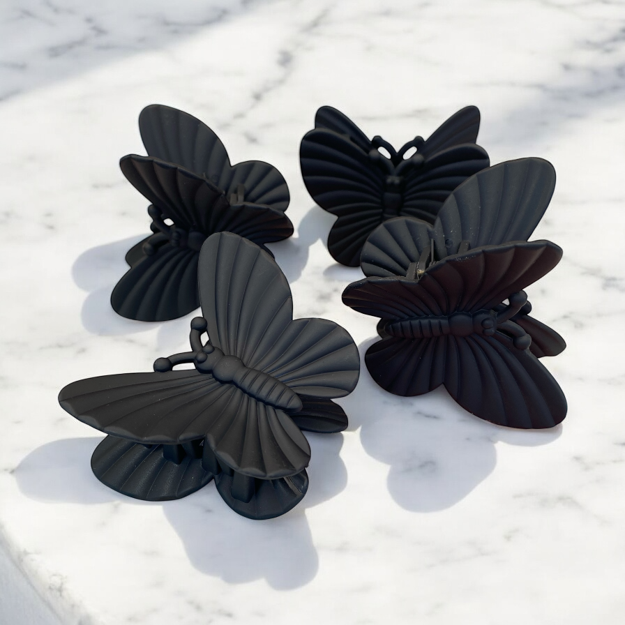 Black Butterfly - Haarklammer