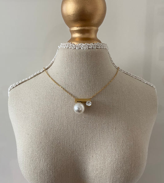 Diman-Halskette| Edelstahl 18K