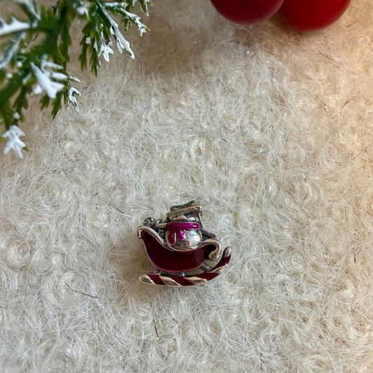 Santa’s Sleigh | Charm | 925 Sterlingsilber
