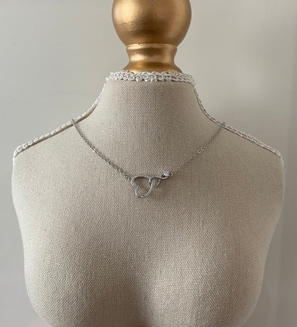 Infinity Love-Halskette| 925 Sterling Silber