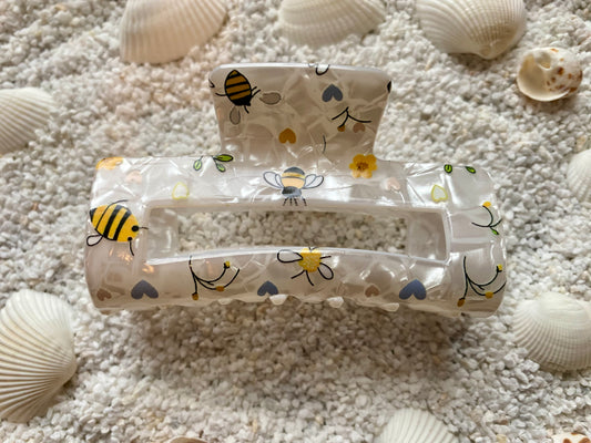 Bienchen-Haarklammer