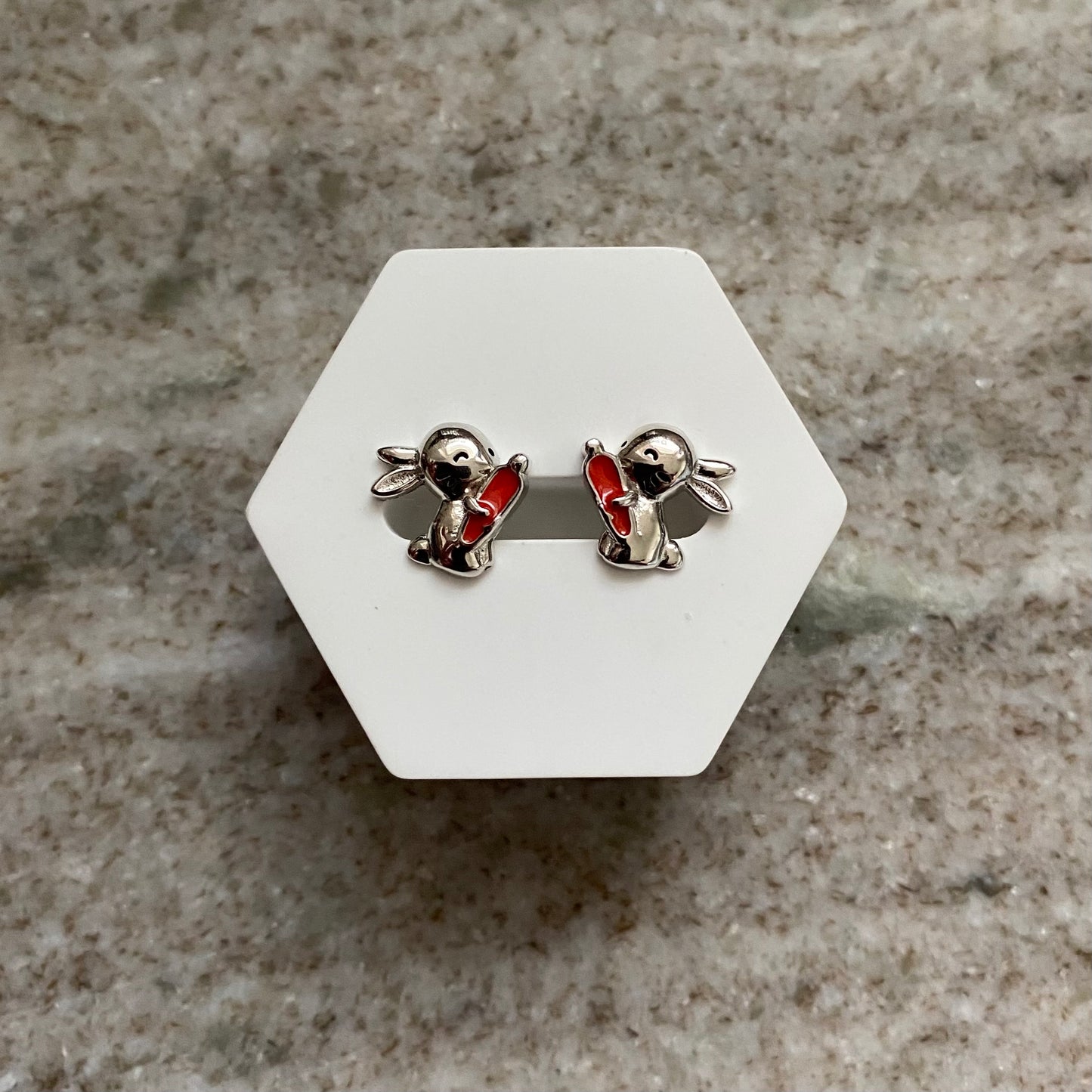 Häschen-Ohrringe🐰| Sterlingsilber 925