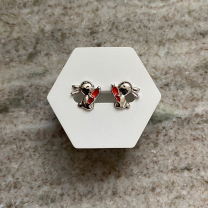Häschen-Ohrringe🐰| Sterlingsilber 925