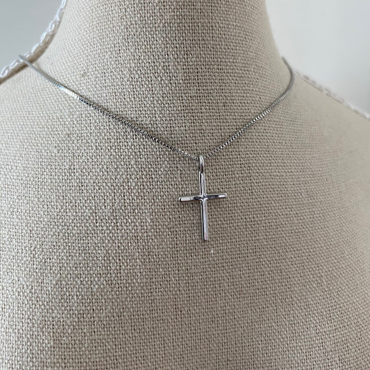 Cross-Halskette| 925 Sterling Silber