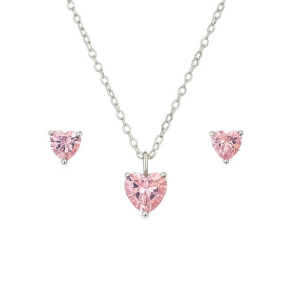 Heart Glow-Set| 925 Sterling Silber