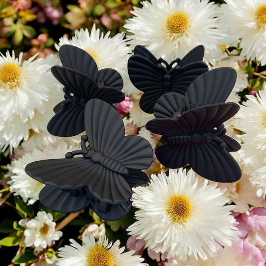 Black Papillon-Haarklammer