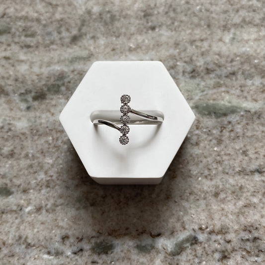 Crystal Spark-Ring | Sterlingsilber 925