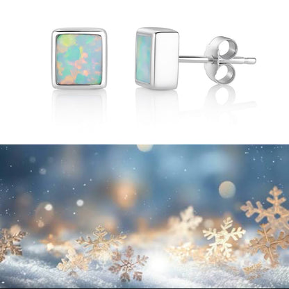 Opal Shine | Ohrringe - 960 Argentium Silber💎