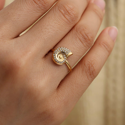 Ocean Whisper | Gold | Ring