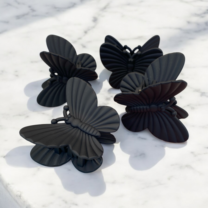 Black Butterfly - Haarklammer