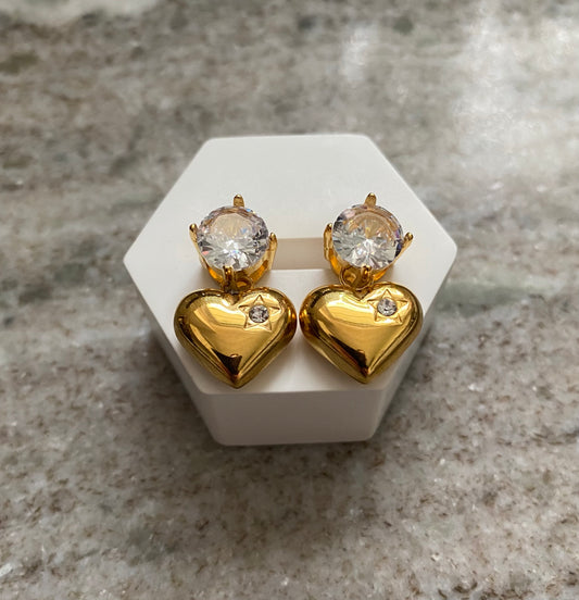 Annika-Ohrringe| Edelstahl 18K