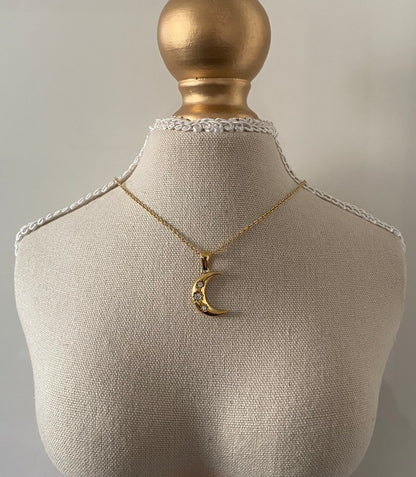 Crystal Moon - Halskette✨