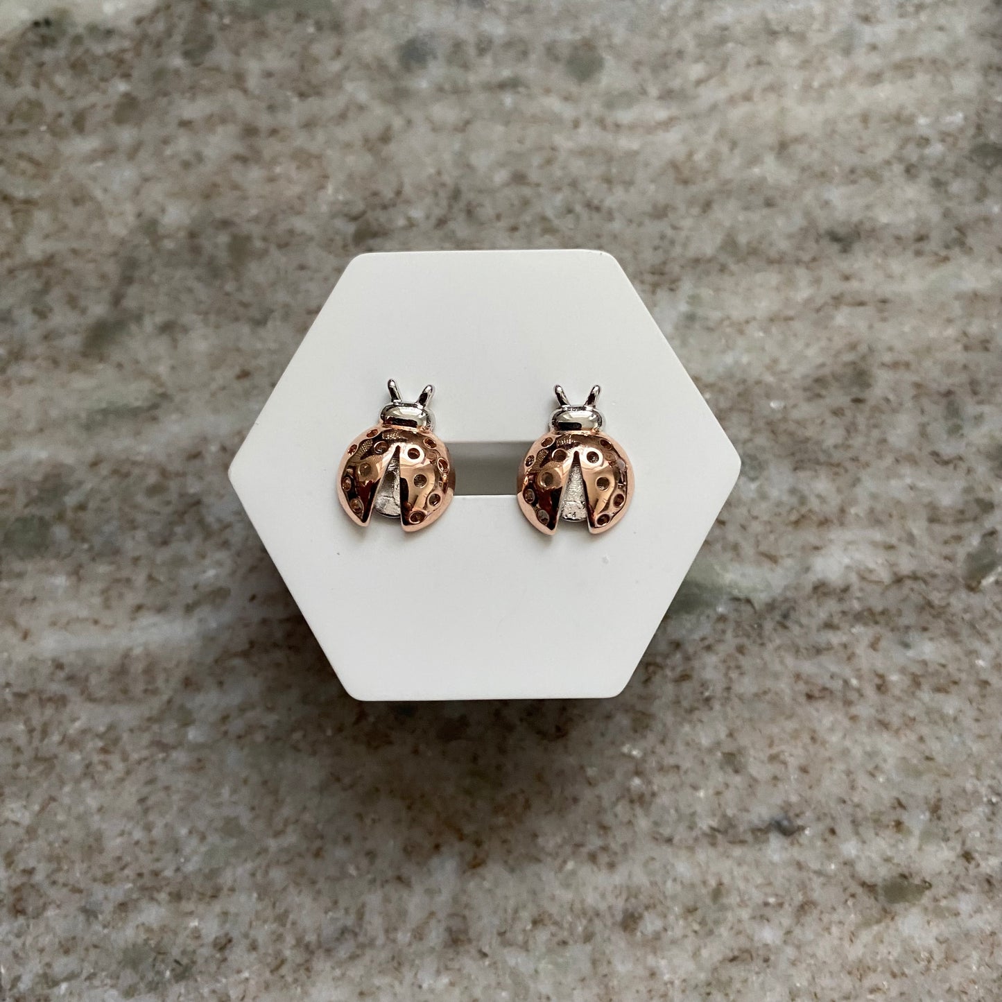 Marienkäfer-Ohrringe🐞| Sterlingsilber 925