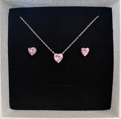 Heart Glow-Set| 925 Sterling Silber