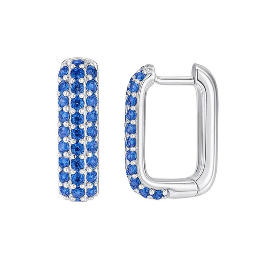 Sapphire Blue | Ohrringe - 960 Argentium Silber💎