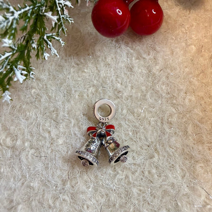 Christmas Bells | Charm | 925 Sterlingsilber