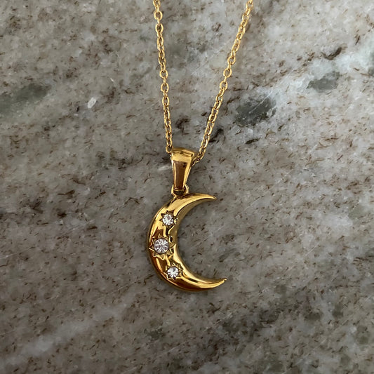 Crystal Moon - Halskette✨