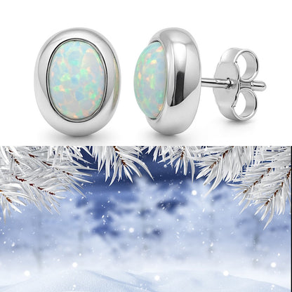 Opal Whisper | Ohrringe - 960 Argentium Silber💎