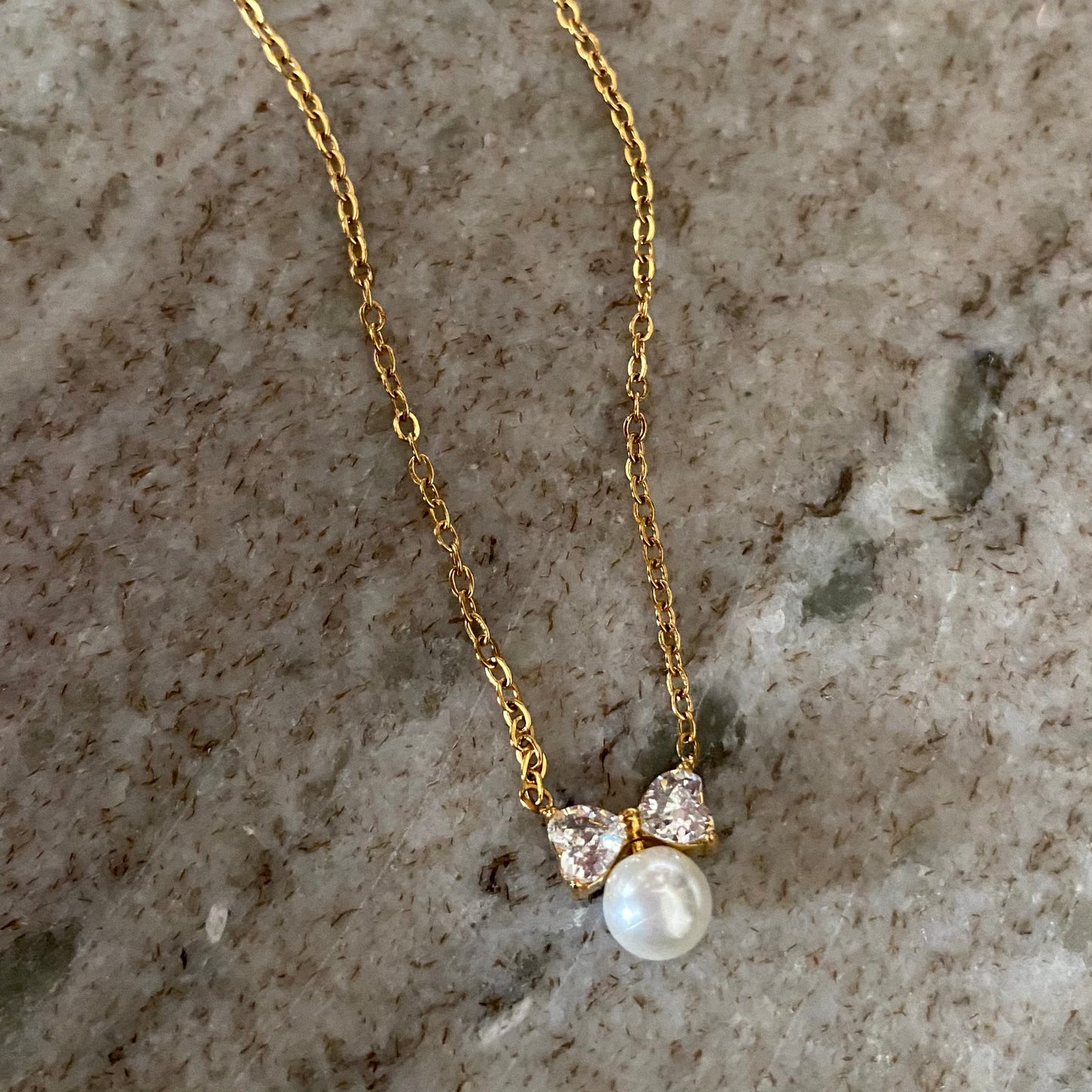 Lillet-Halskette|Edelstahl 18K
