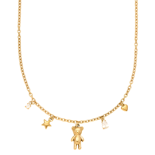 Golden Teddy - Halskette✨