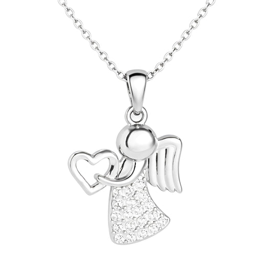 GUARDIAN ANGEL NECKLACE | SILVER