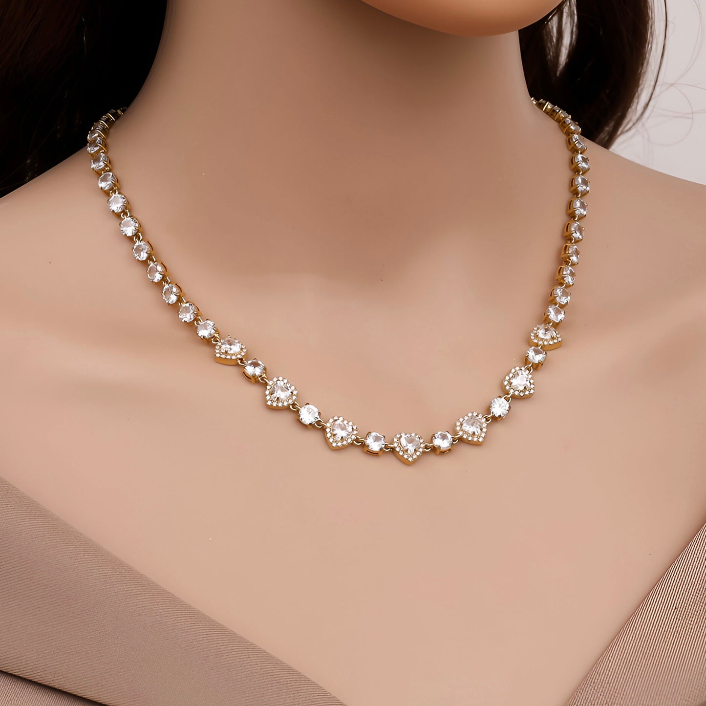 Diamond Hearts - Halskette ✨