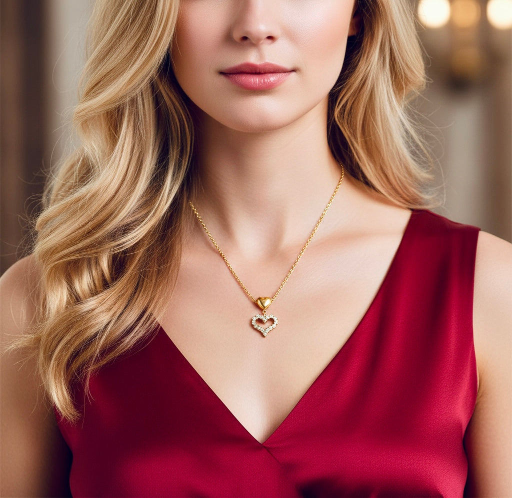 Candy Heart-Halskette