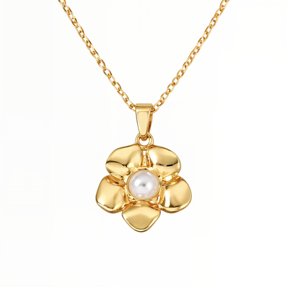 Golden Petal-Halskette