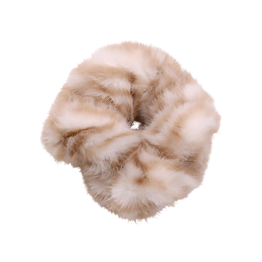 Fluffy Luxe Cappuccino - Scrunchie✨