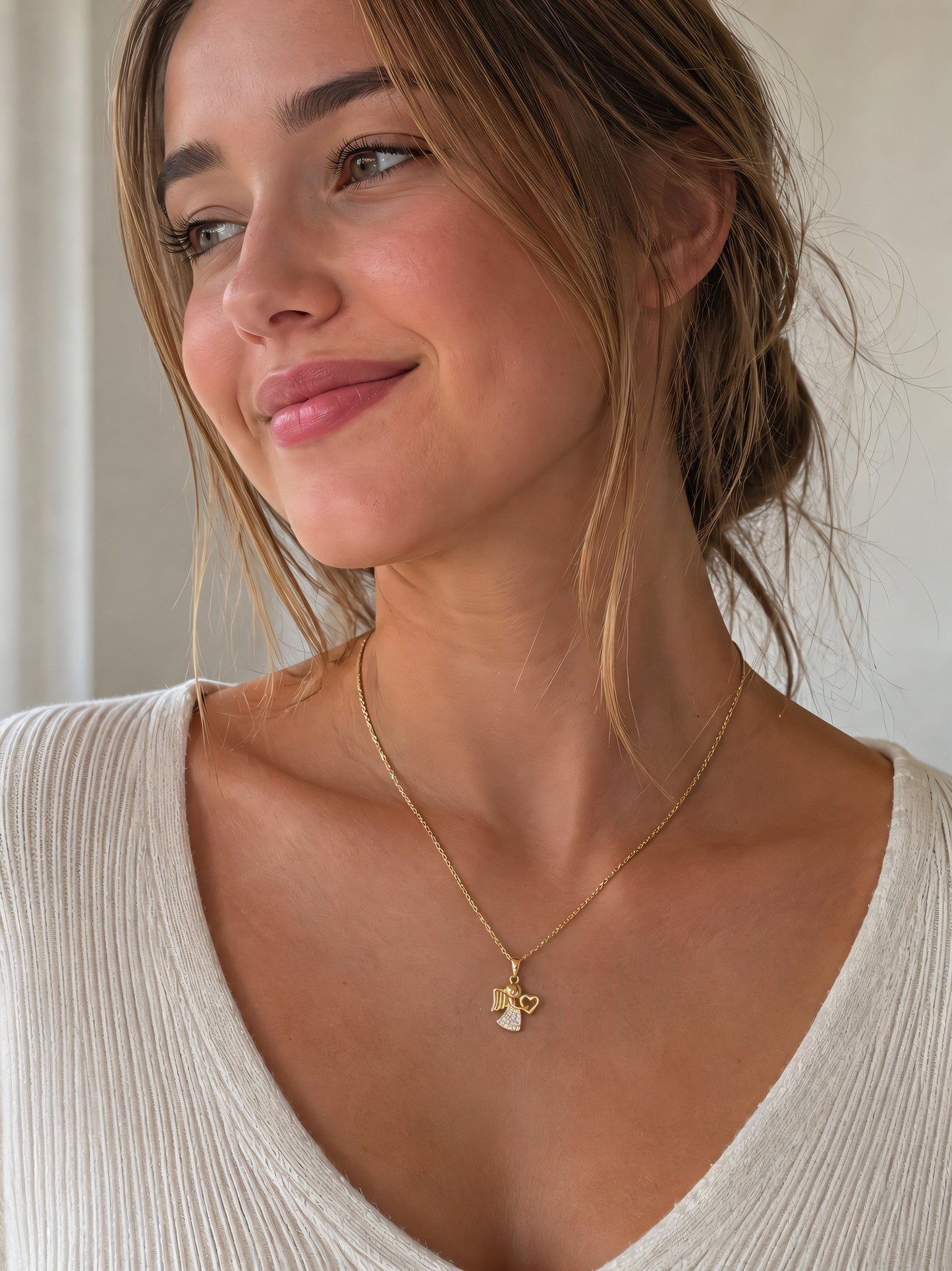 GUARDIAN ENGEL NECKLACE | GOLD