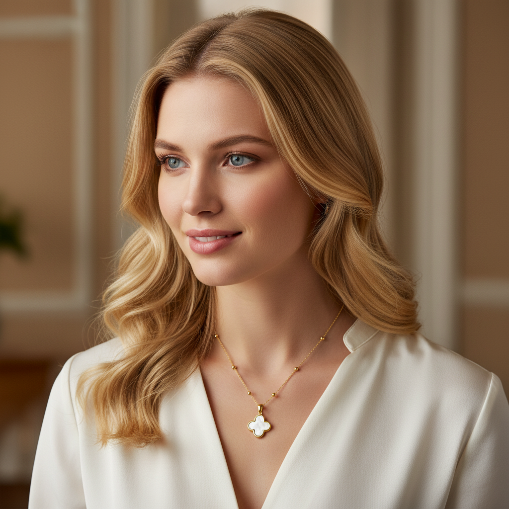 Celina Clover-Halskette