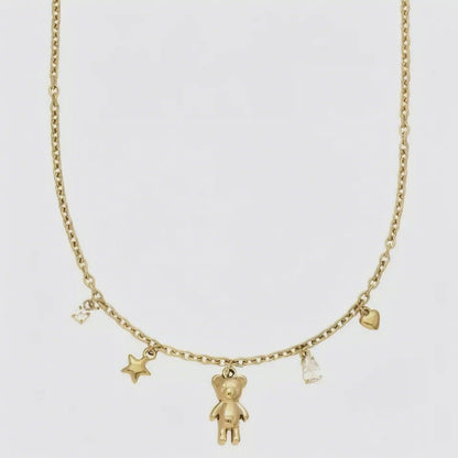 Golden Teddy - Halskette✨
